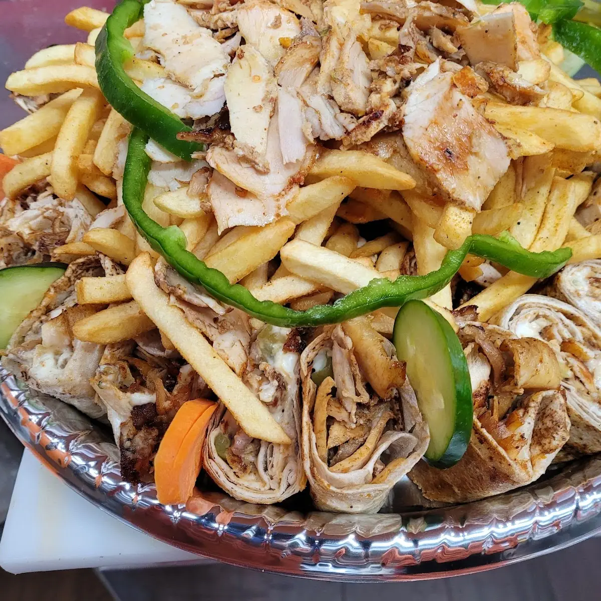 Family Shawarma Plate