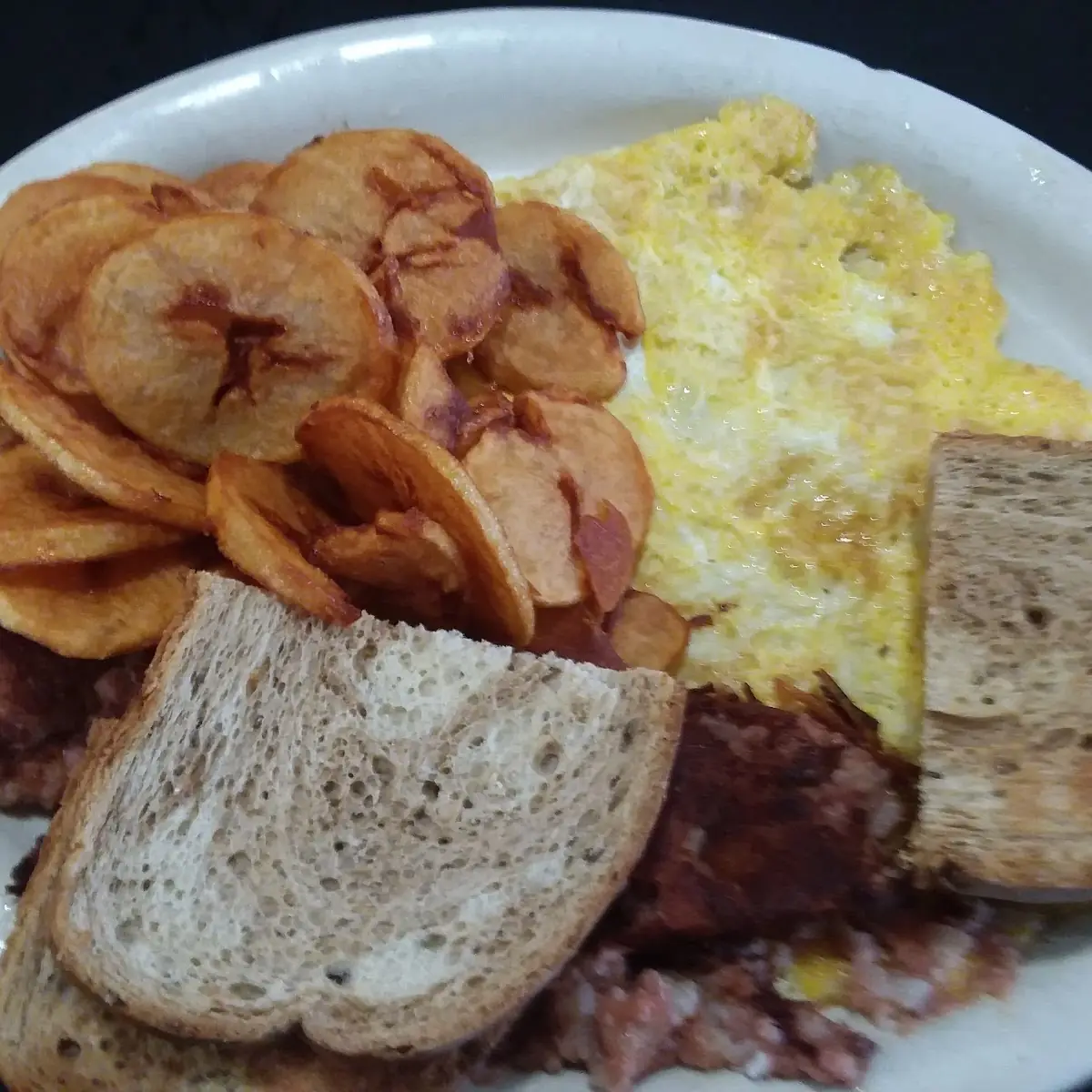 Hash with Home Fries