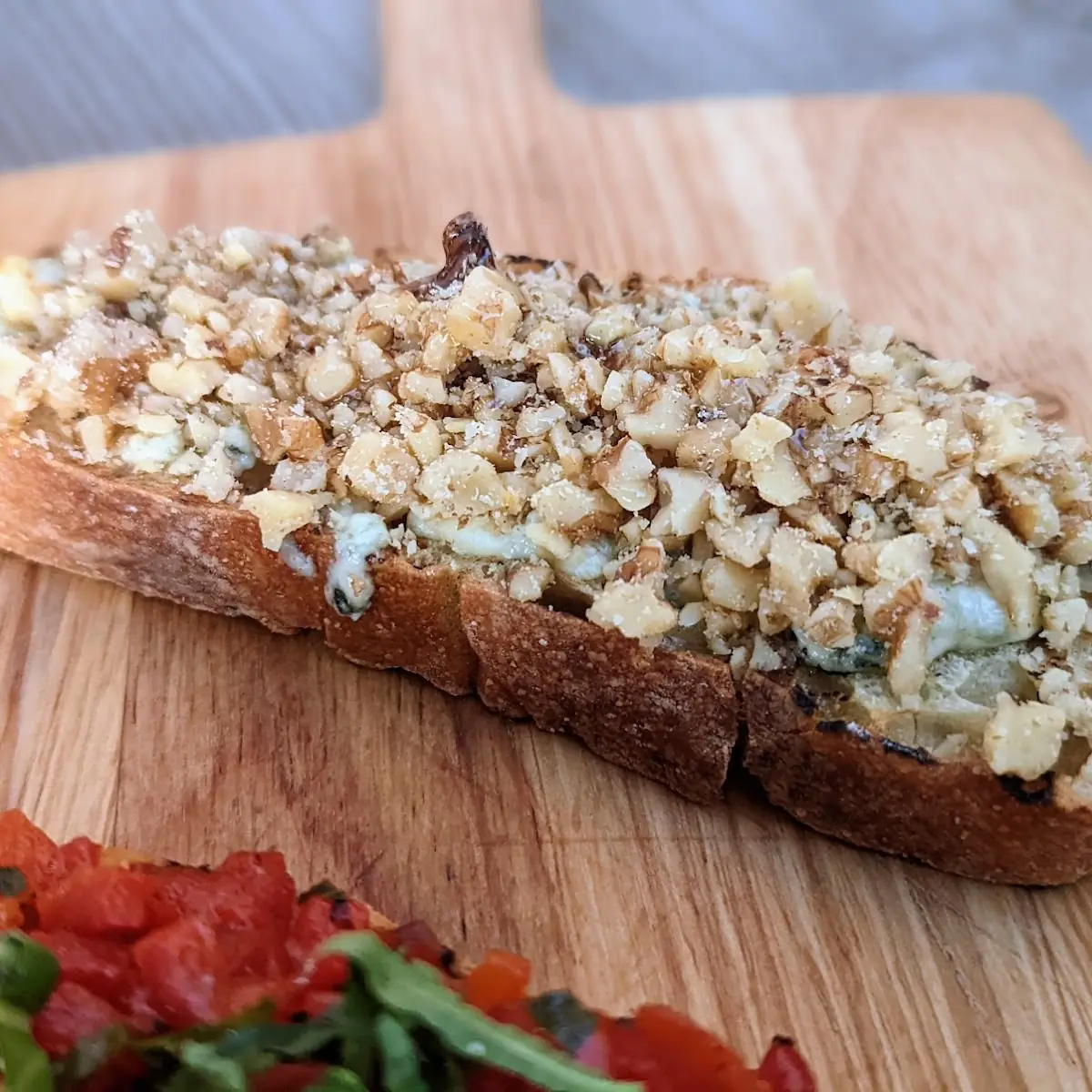 Gorgonzola Honey & Walnut Bruschetta