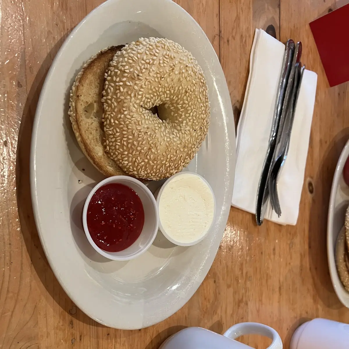 Raspberry Jam and Cream Cheese
