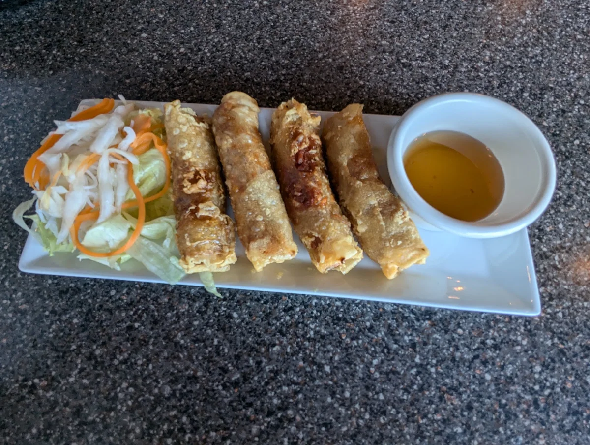 Cambodian-Style Spring Rolls