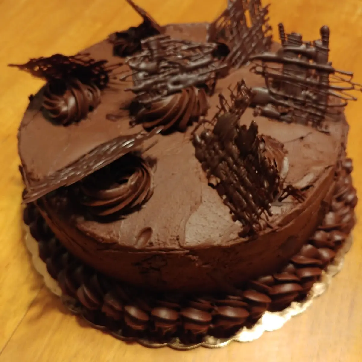 Custom Made Chocolate Cake