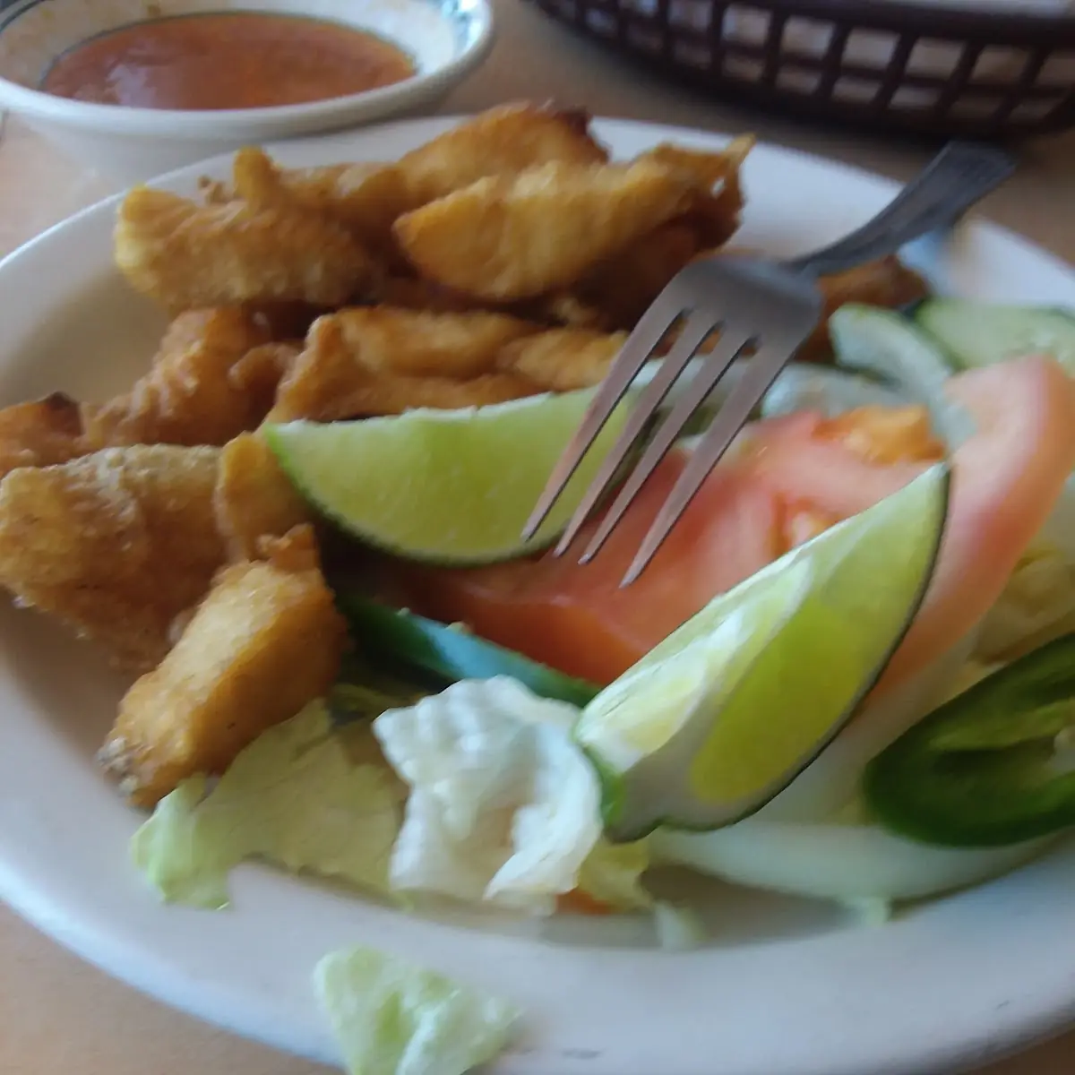 Chicharrones De Tilapia Fish