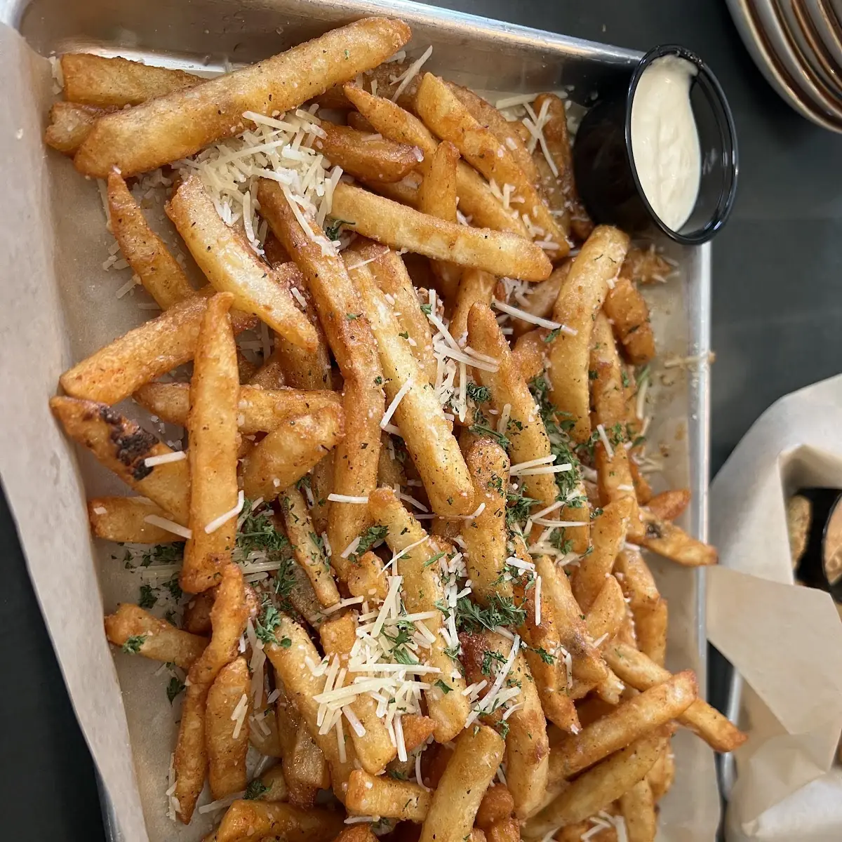 Garlic Parmesan Fries