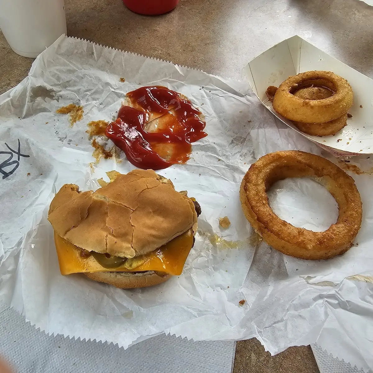 Bold Cheese Burger Combo