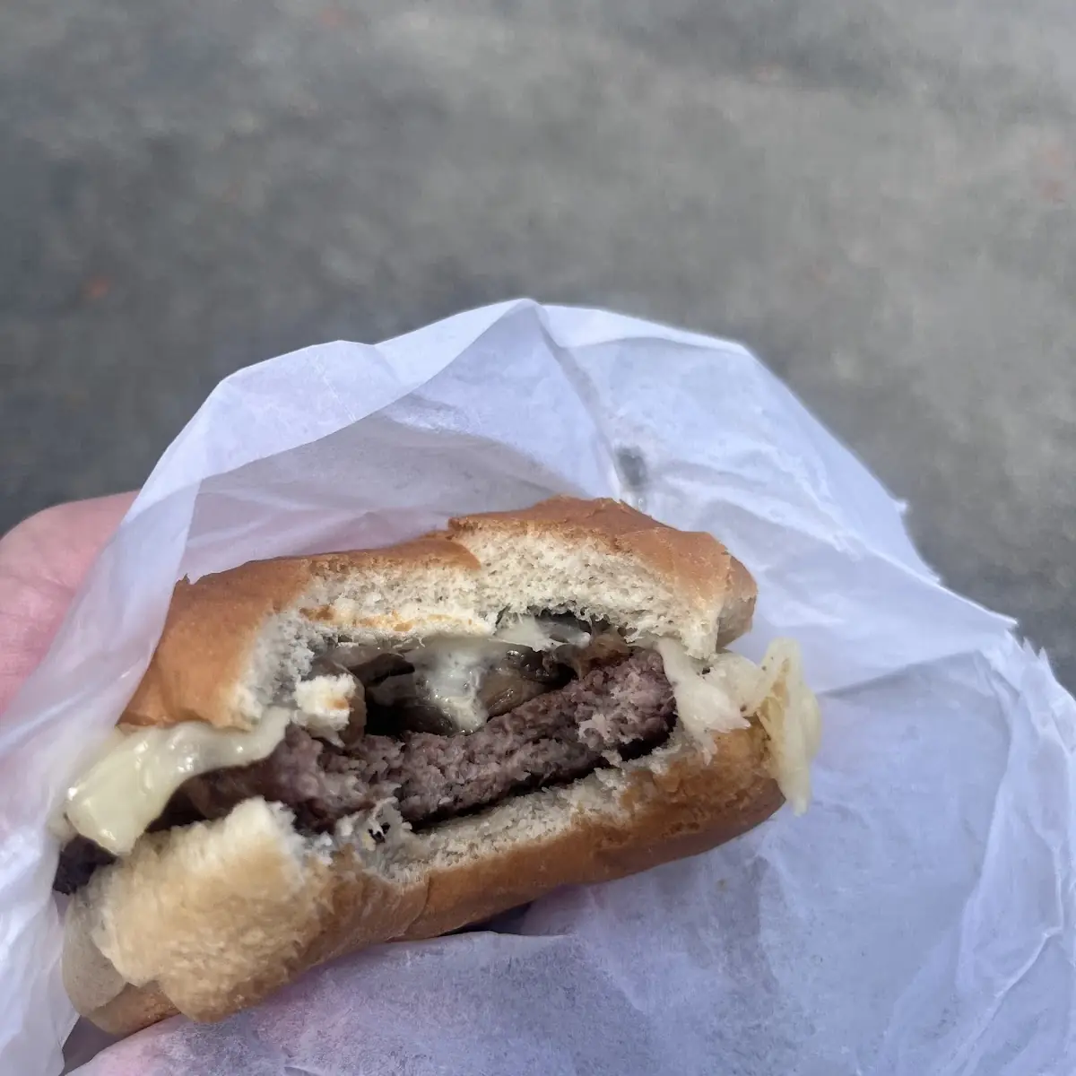 Mushroom & Swiss Burger