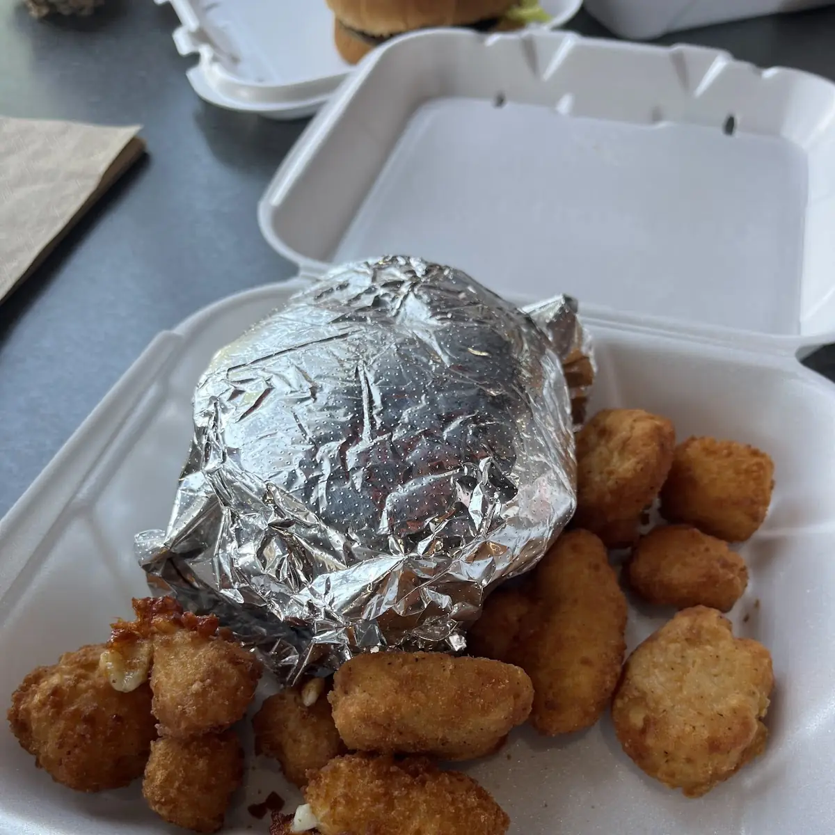 Cheese Bites and Chicken Nuggets