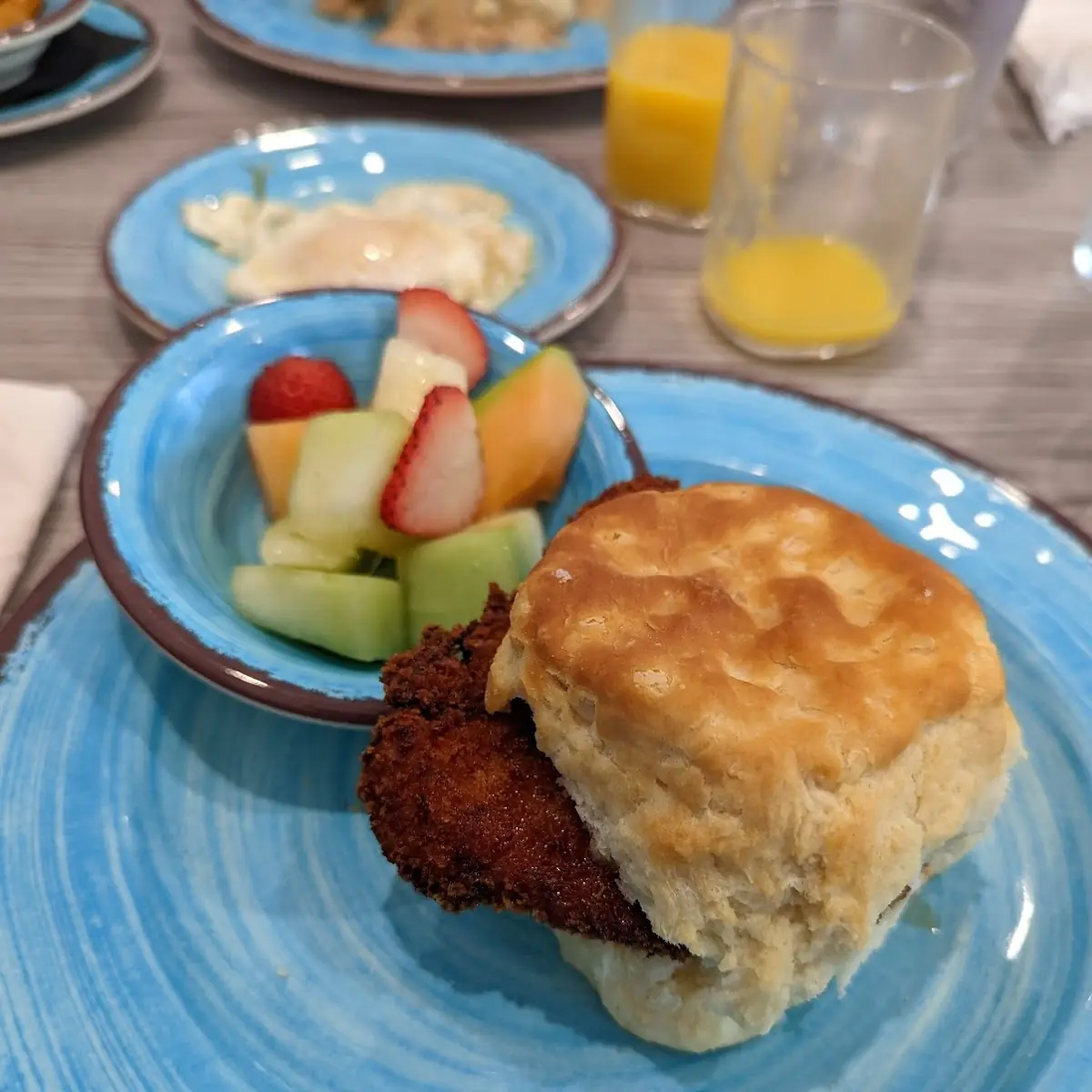 Maple Chicken Biscuit