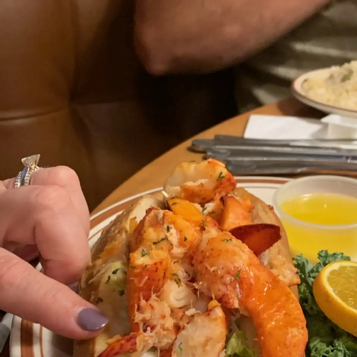 Hot Lobster Roll