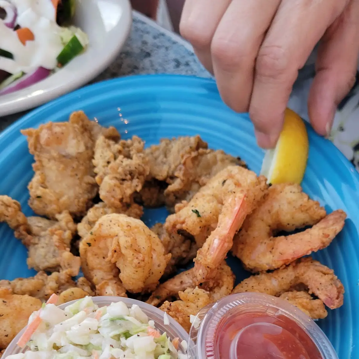 Conch Seafood Platter