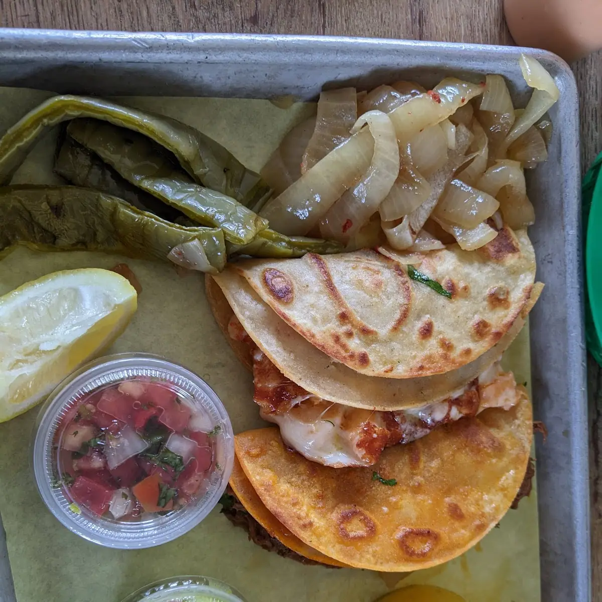 Quesadilla Con Camarones Shrimp