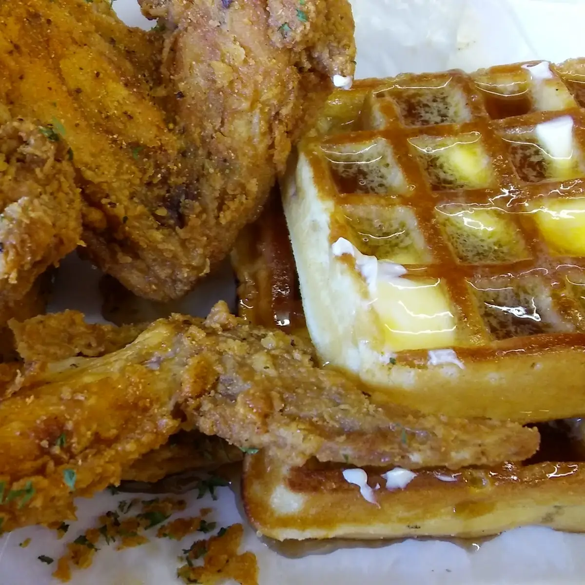 Chicken and Waffles