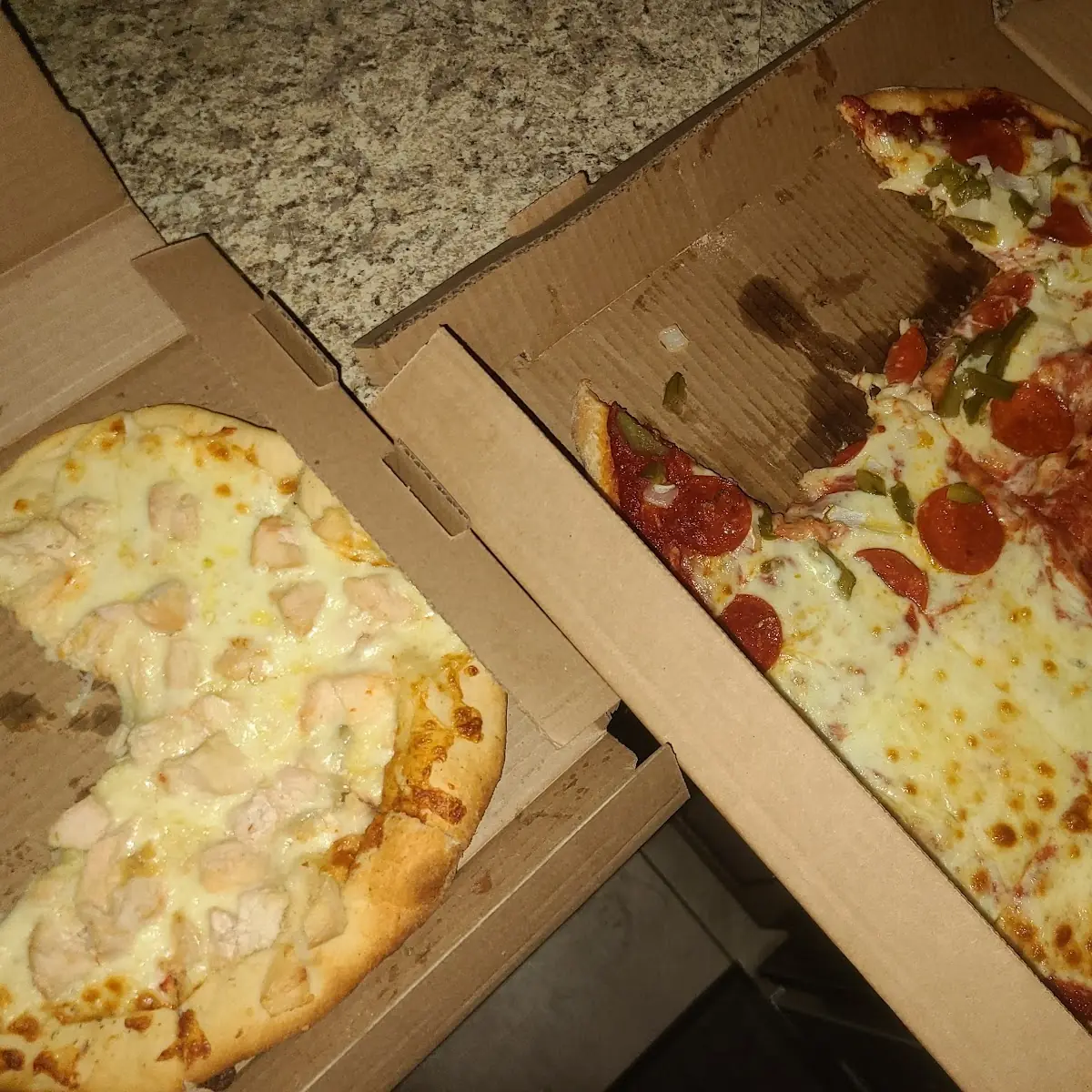 White Chicken Pizza
