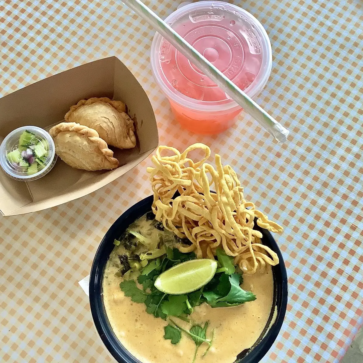 Khao Soi and Curry Puffs