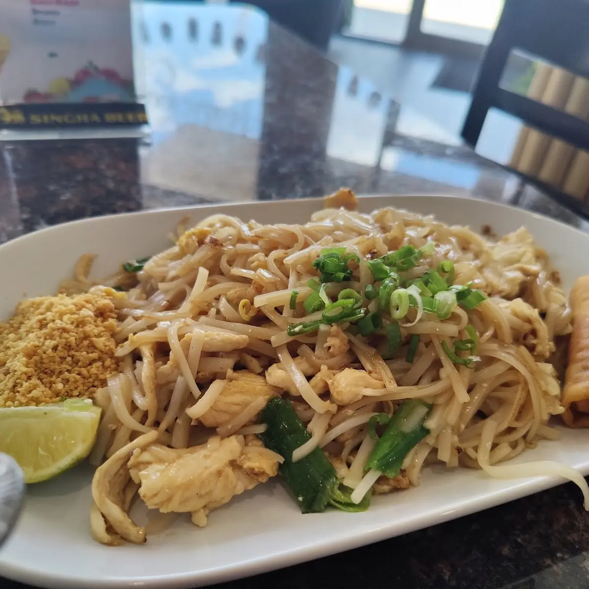 Chicken Pad Thai Noodles