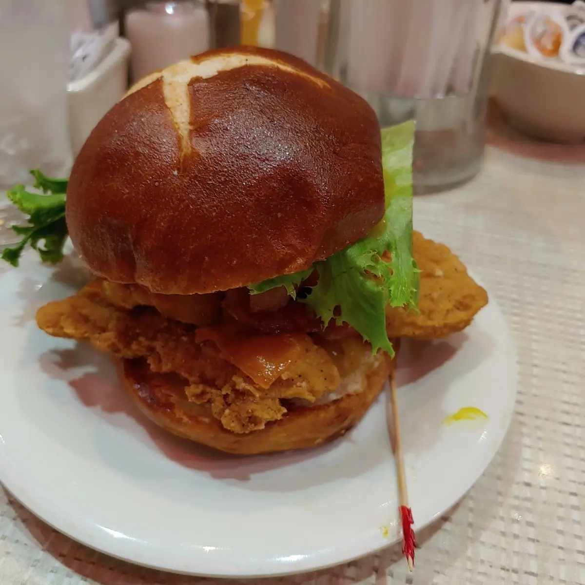 Honey Mustard Chicken Sandwich