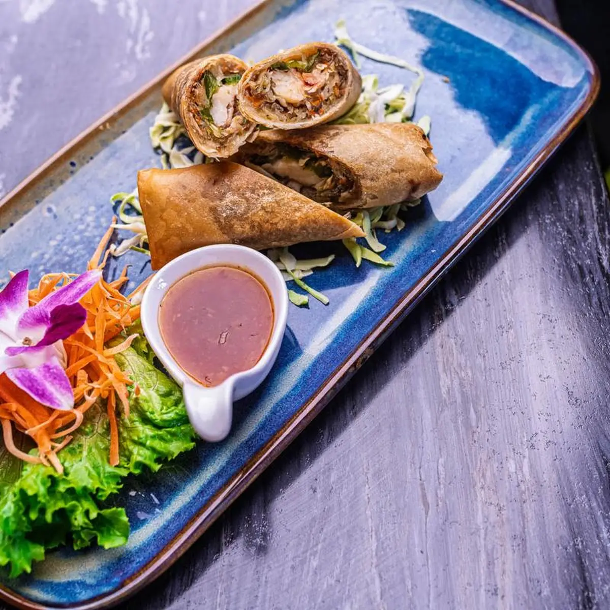Soft Shell Crab Spring Rolls