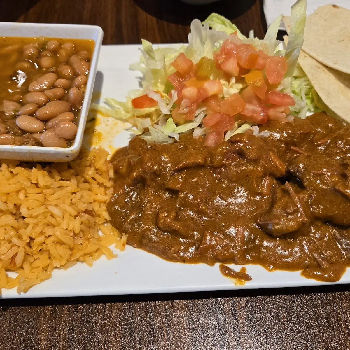 Taco and Enchilada Plate