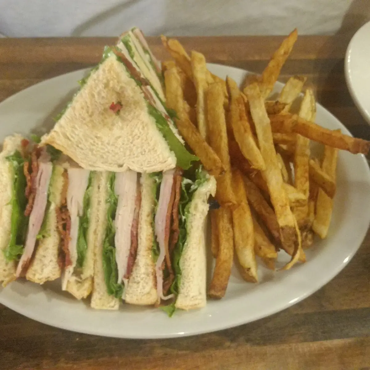 Club Sandwich Plate