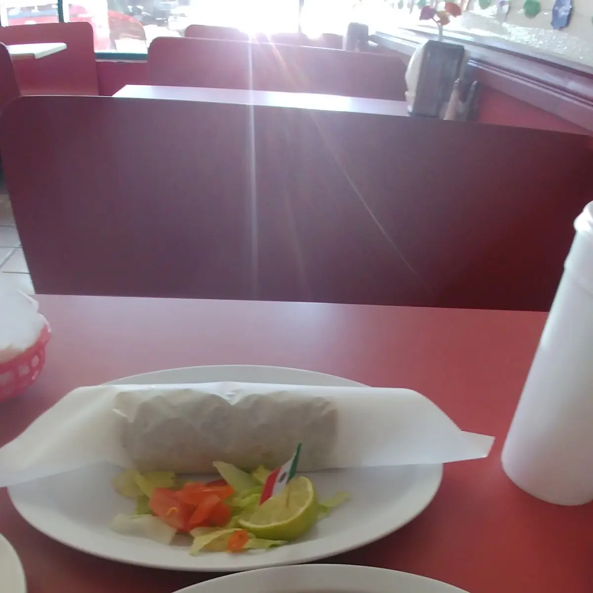 Burrito and Hard Shell Taco
