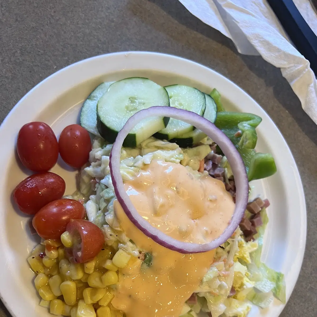 Macaroni & Cheese Side Salad