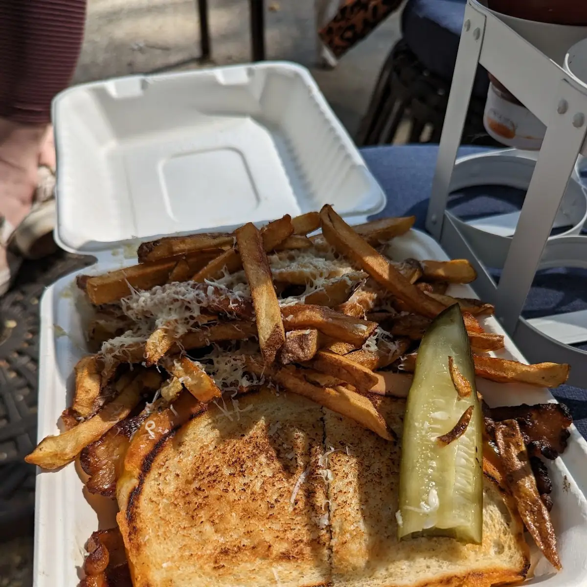 1/4 lb Bacon Cheeseburger Combo Meal