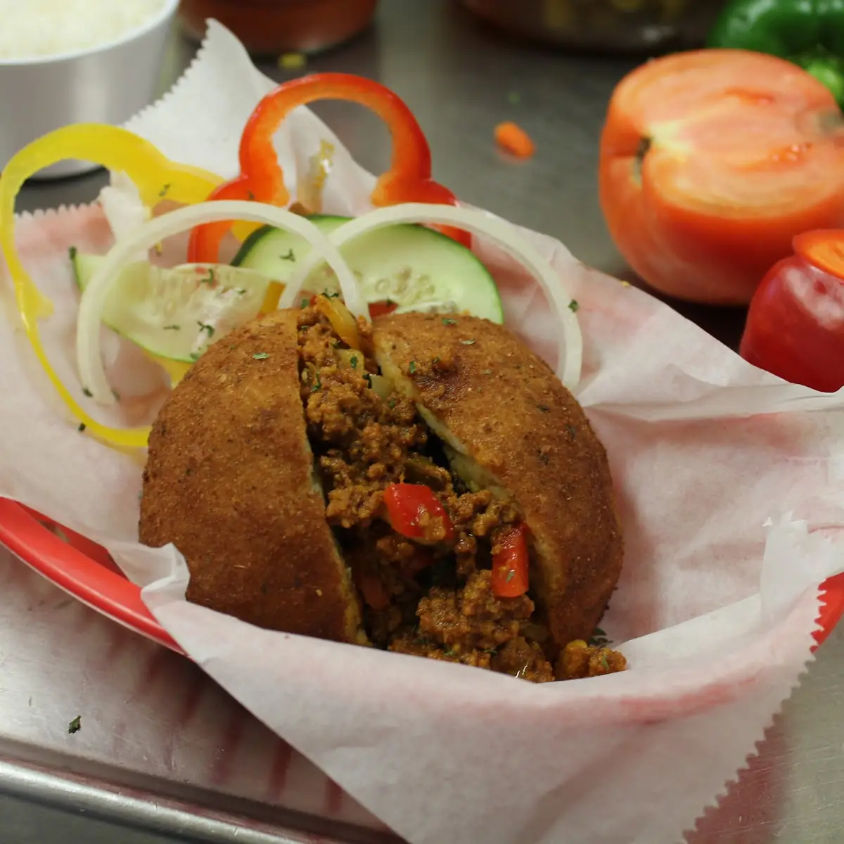 Papas Rellenas Stuffed Potato