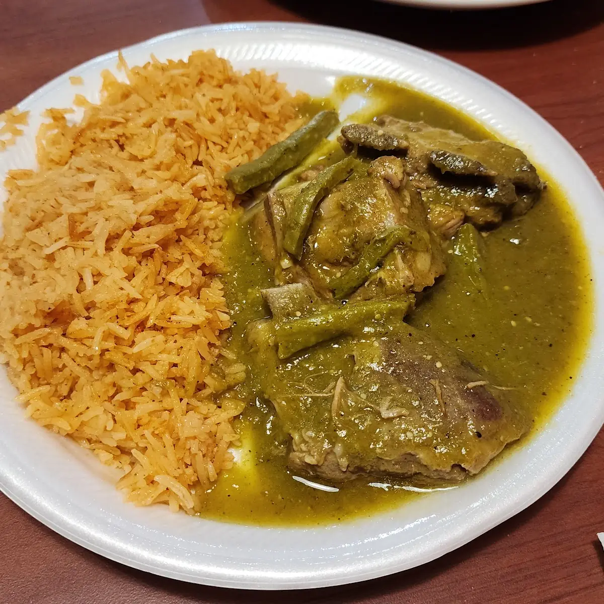 Chile Verde Plate