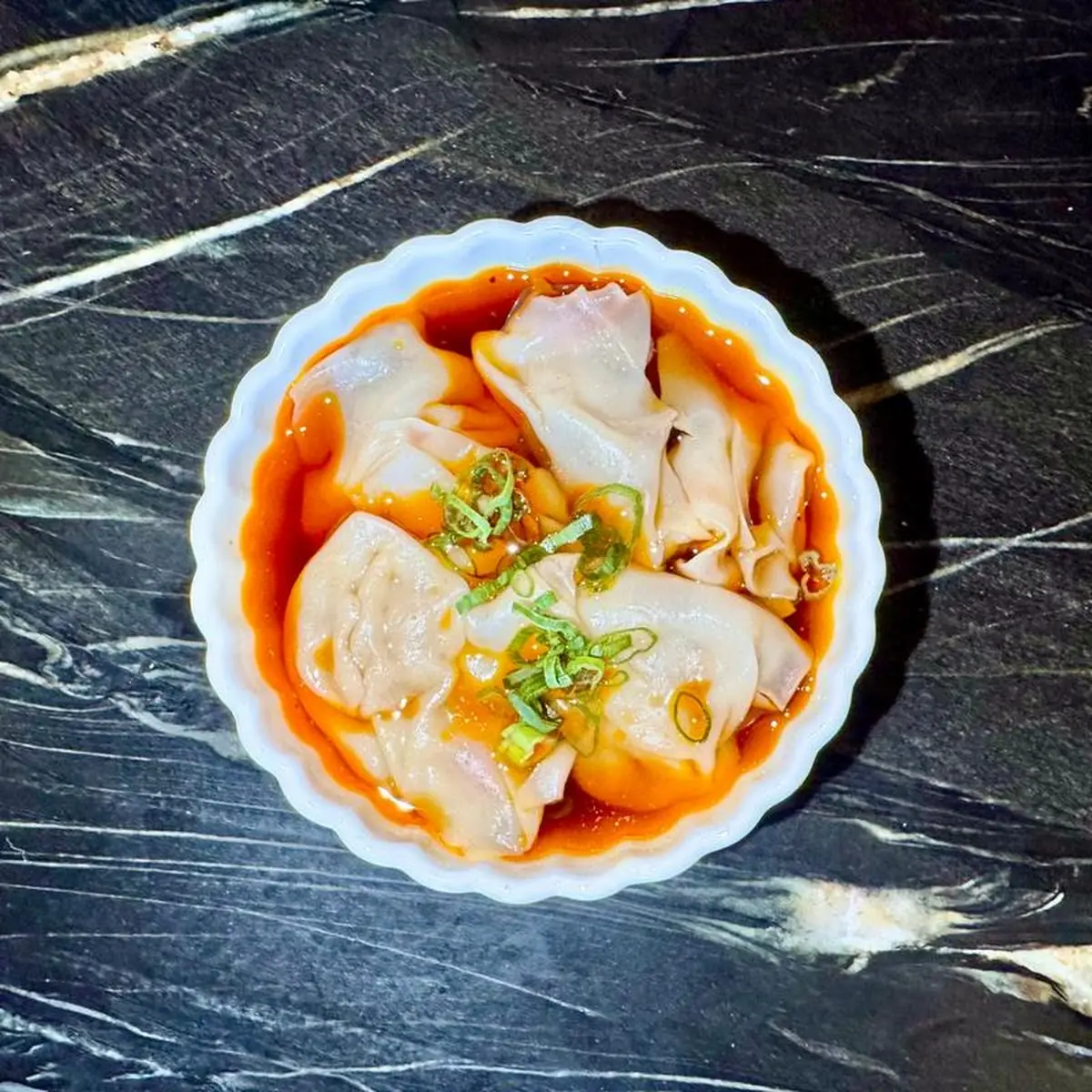 Pork Dumpling in Chili Oil