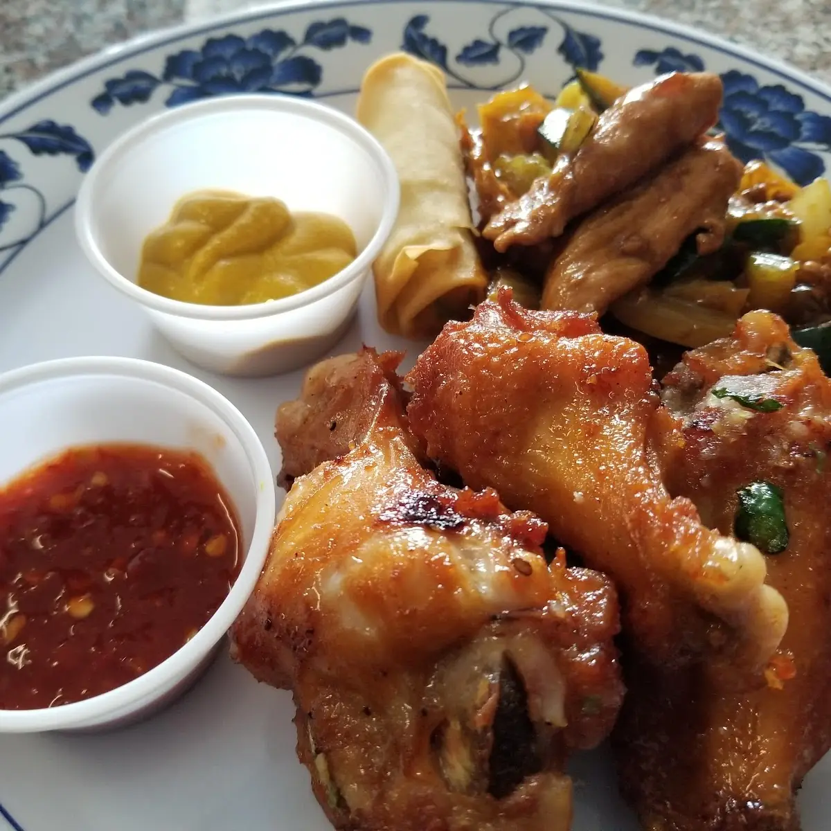 112. Steamed Chicken with Mixed Vegetables