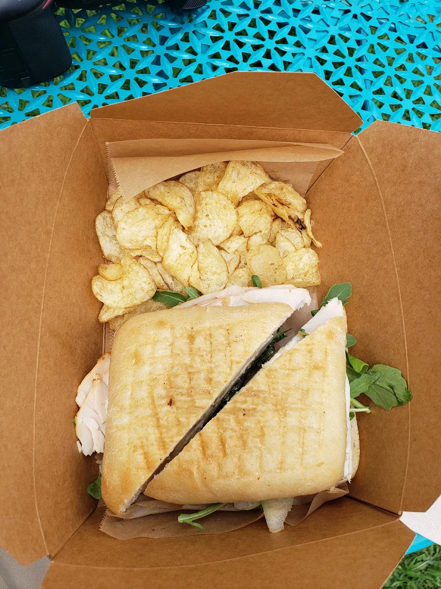Tart Apple Turkey and Cheese Sandwich