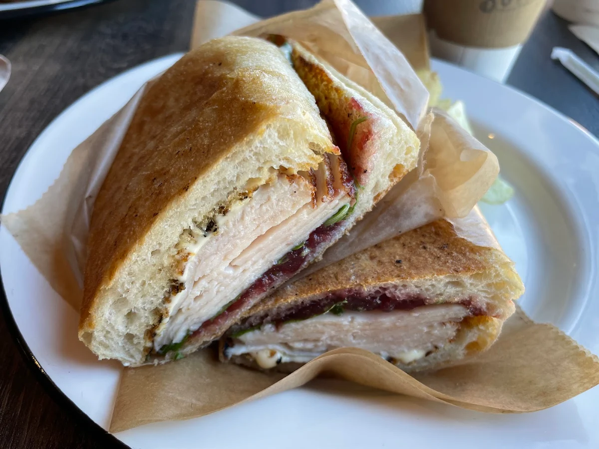 Turkey Cranberry & Brie Panini