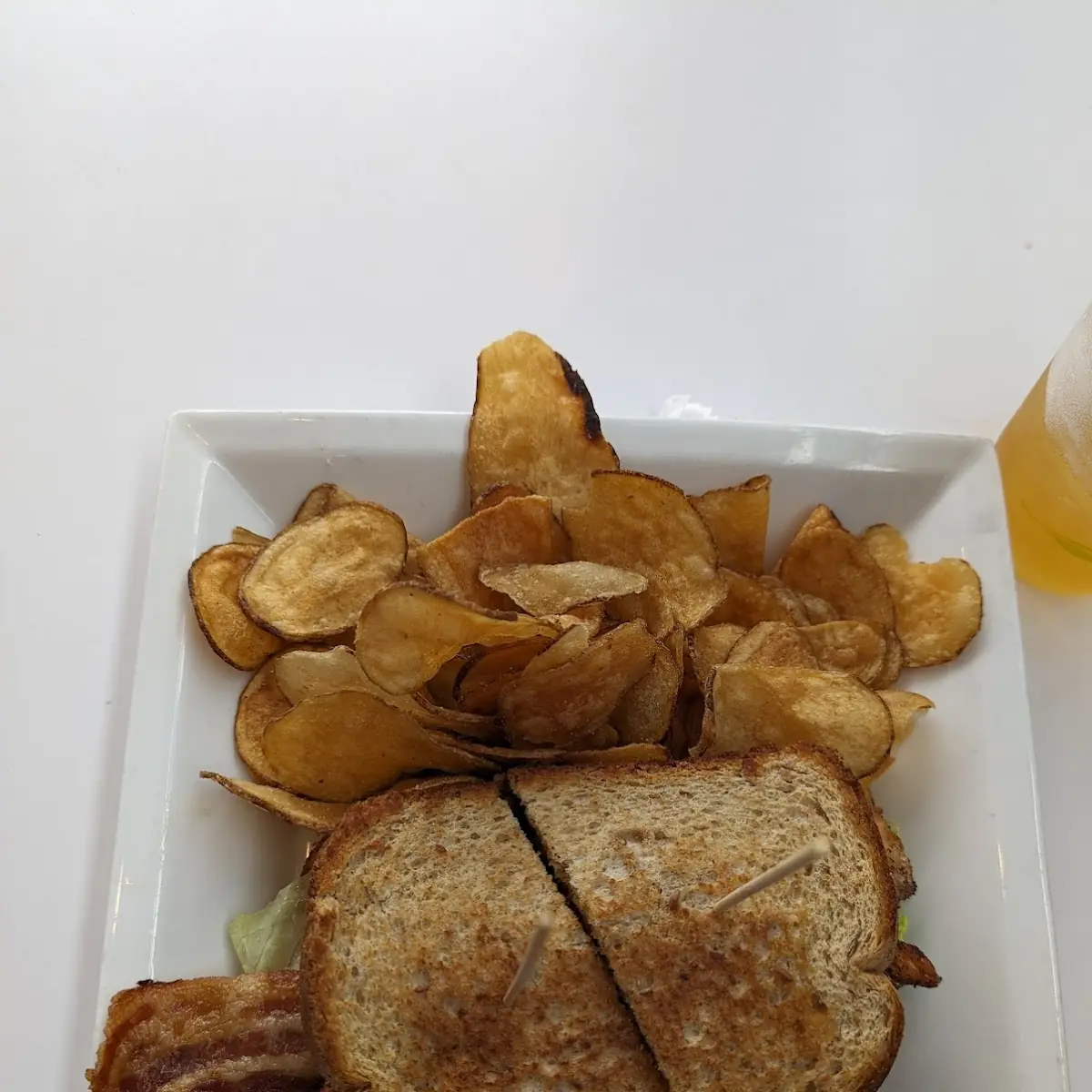 Blackened Salmon blt