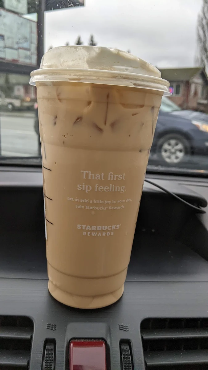 White Chocolate Iced Mocha