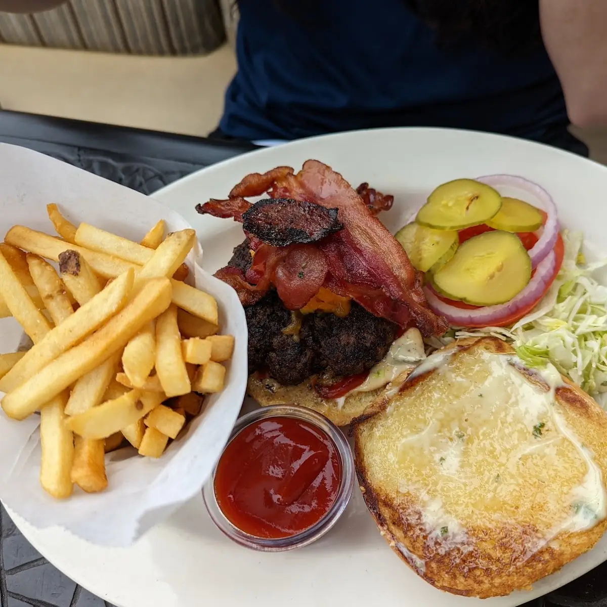 Bacon-Bacon Cheeseburger