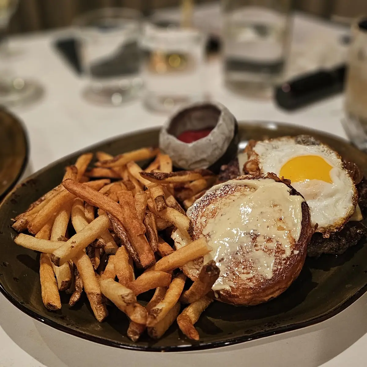 Burger and Fries