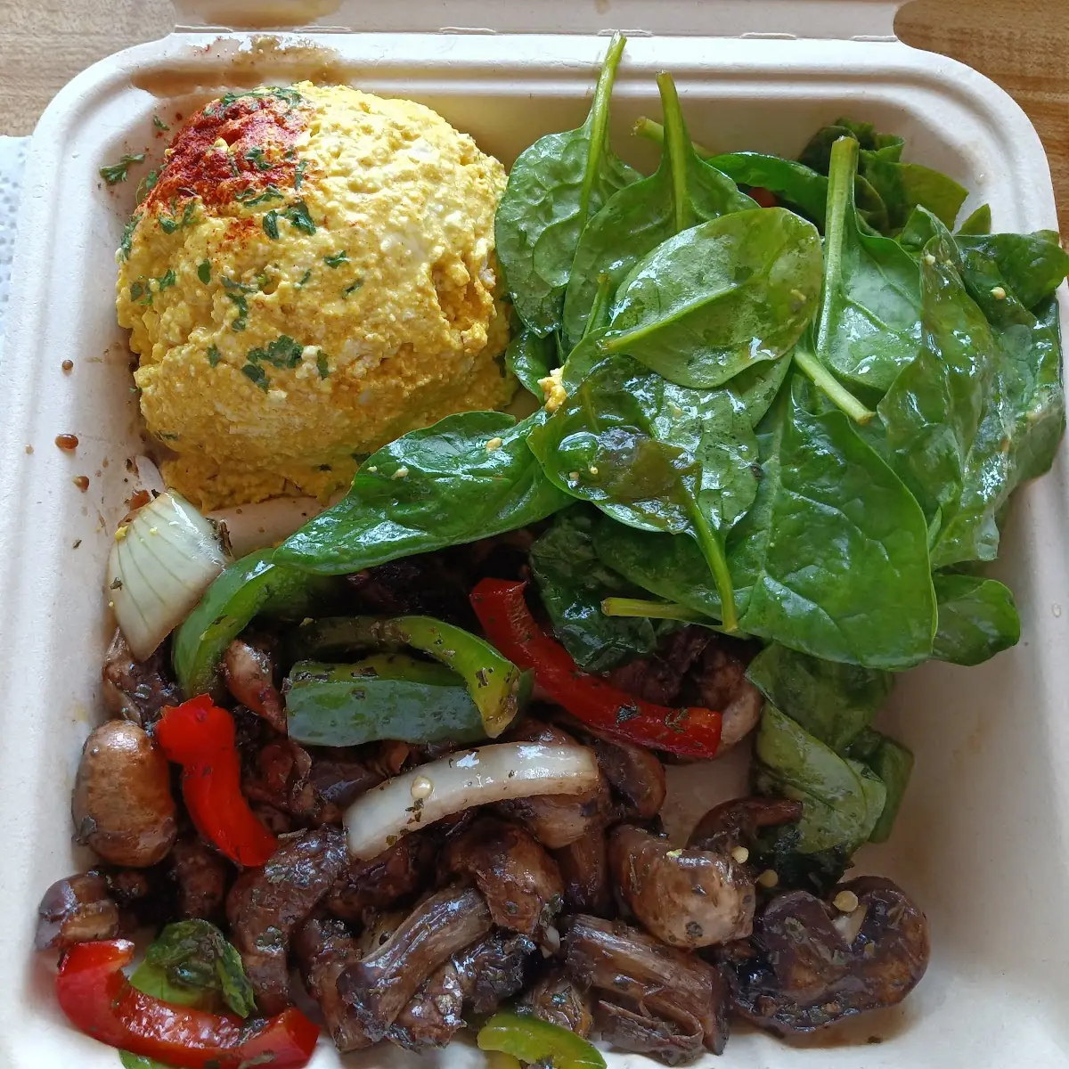 Raw Food from Salad Bar