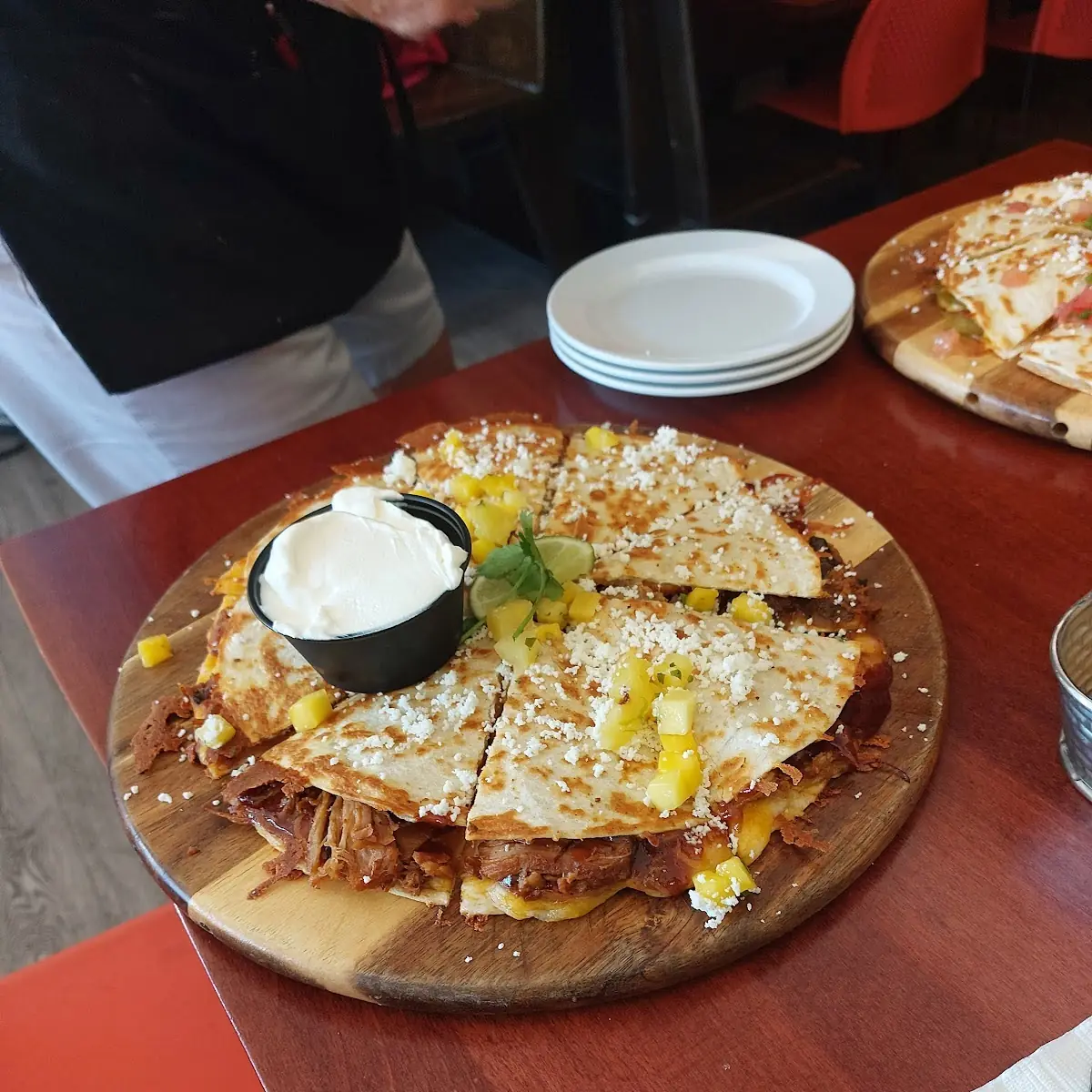 BBQ Pulled Pork Quesadilla