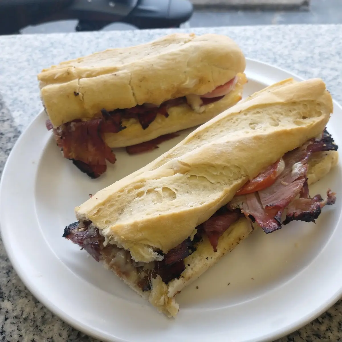 Pastrami Hot Sandwich