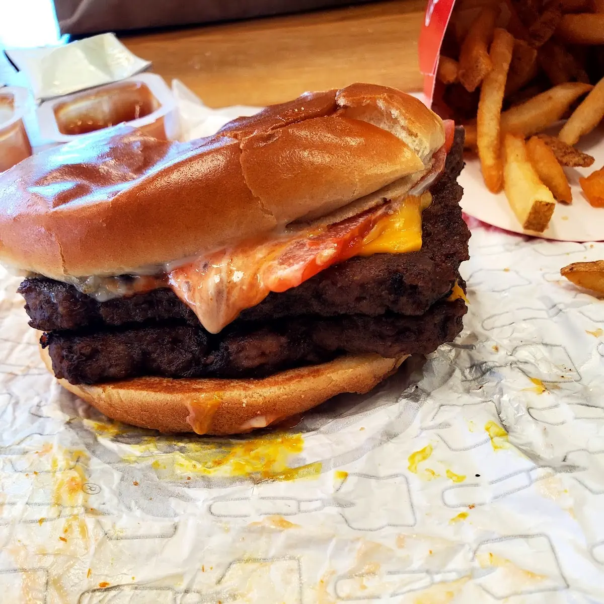 Double Bacon Burger