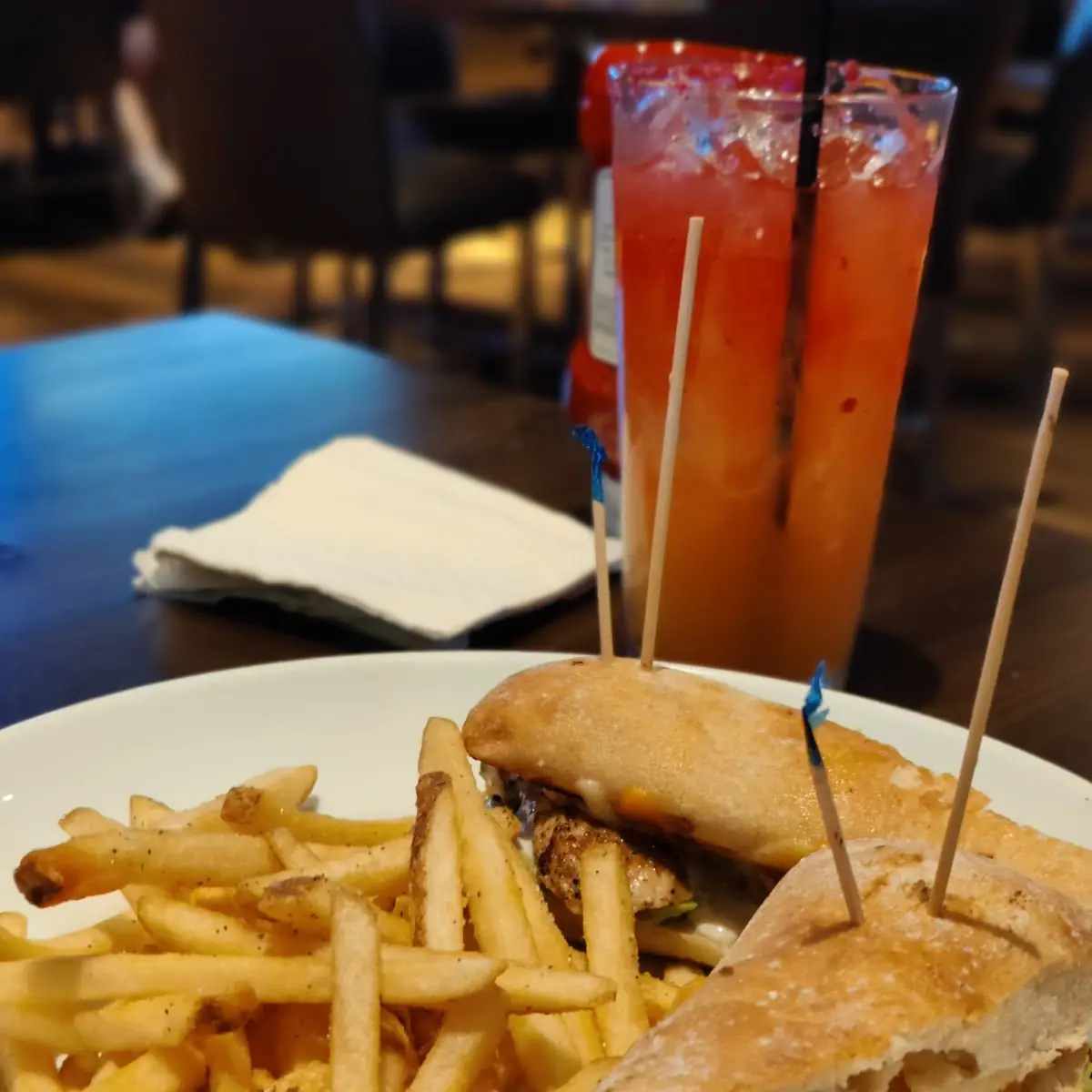 Chicken Avocado Club Sandwich
