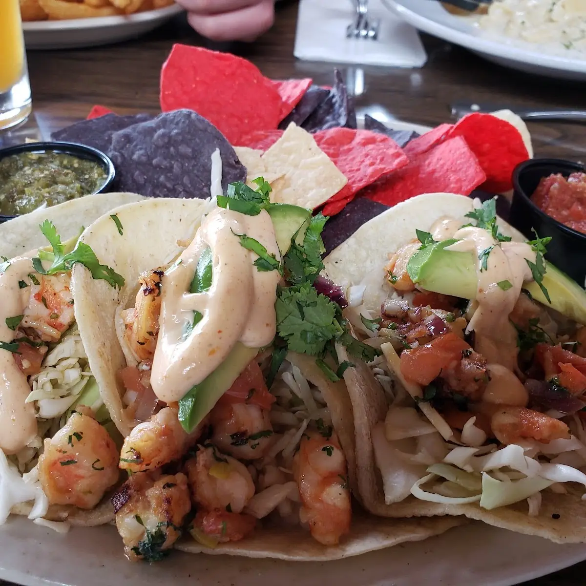 Chipotle Lime Shrimp Tacos GF