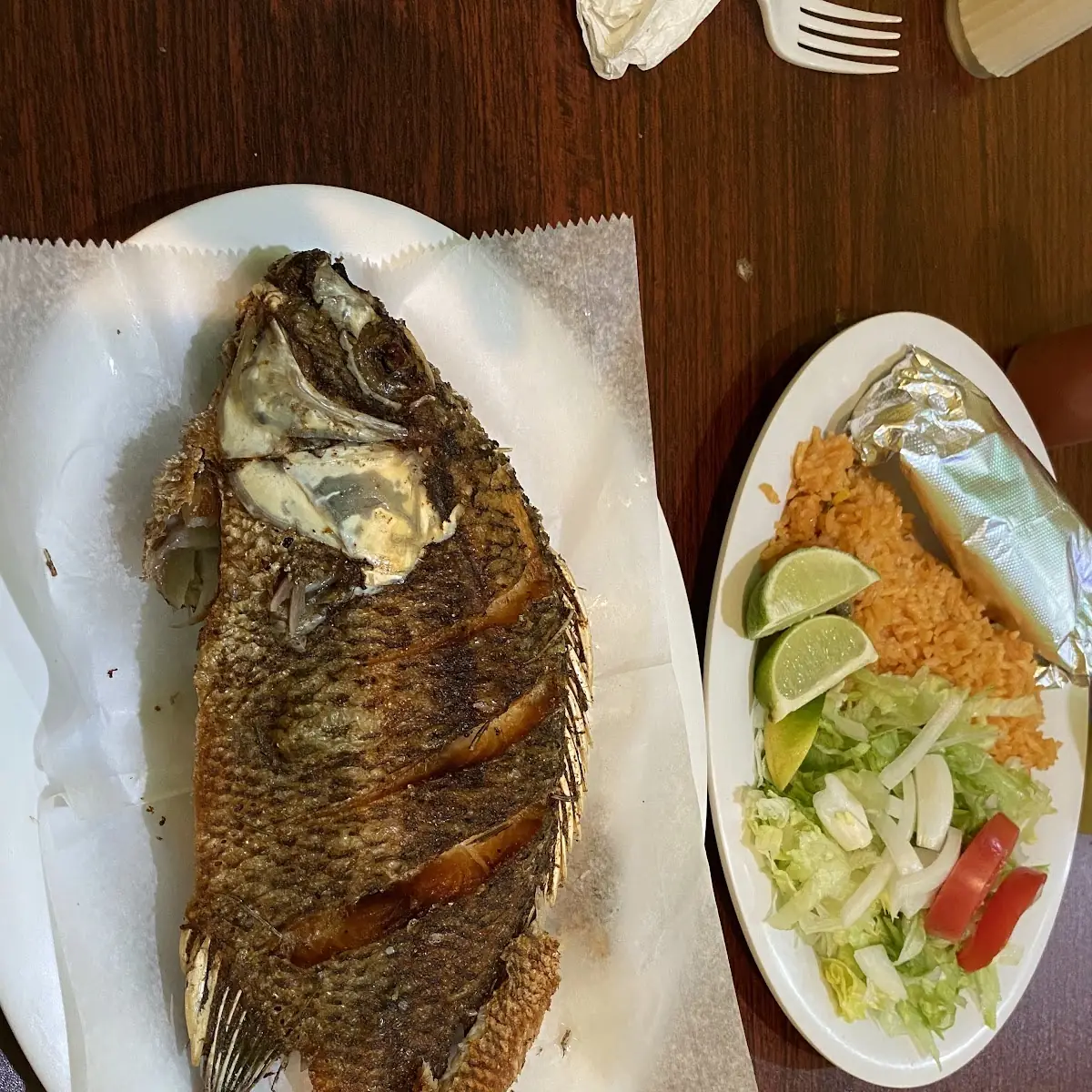 Mojarra Frita Fried Tilapia