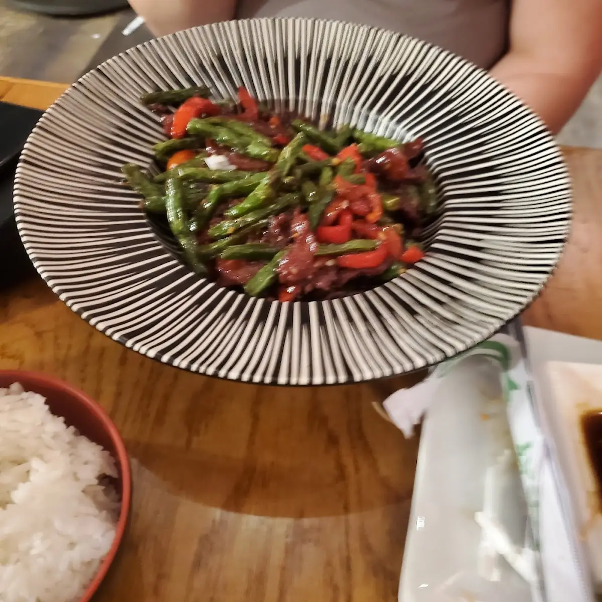 Garlic String Bean Wok