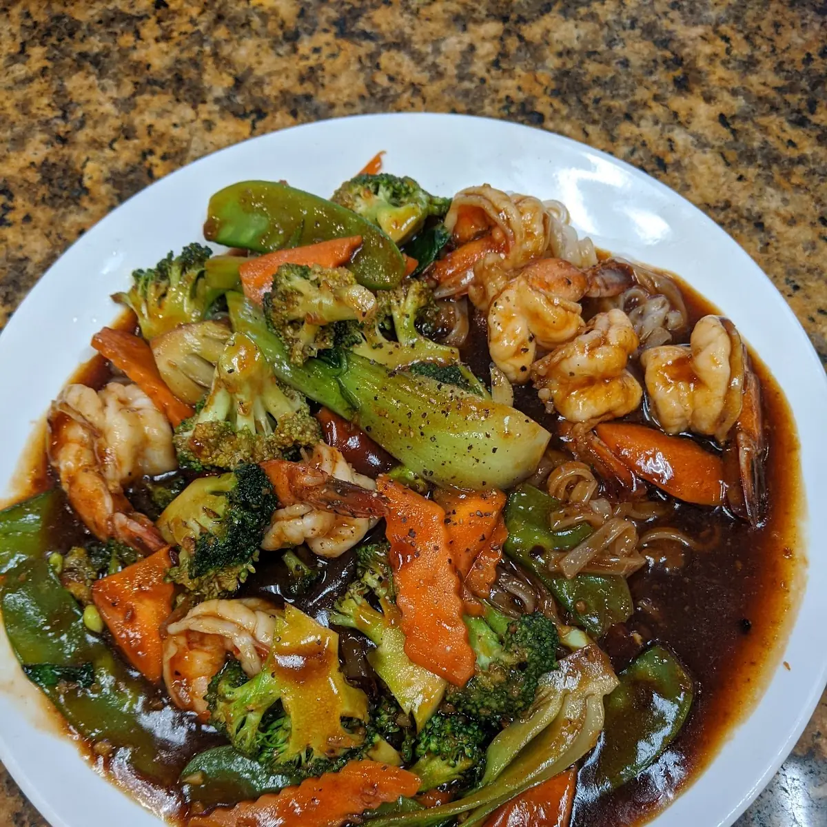 Mix Vegetable & Shrimp Combination