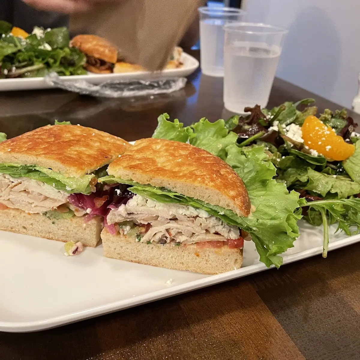 Mediterranean Chicken Sandwich