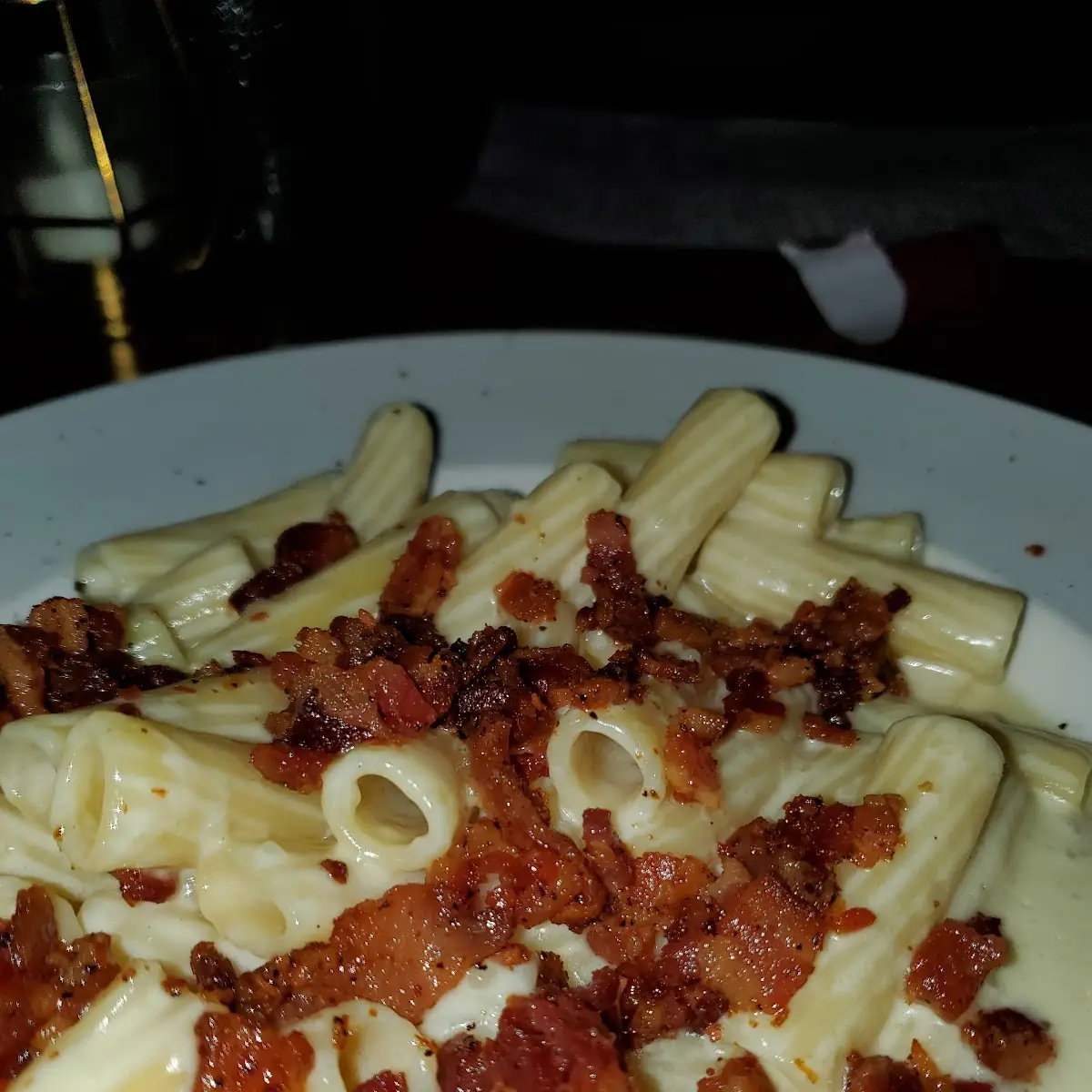 Quatro Formaggi with Bacon