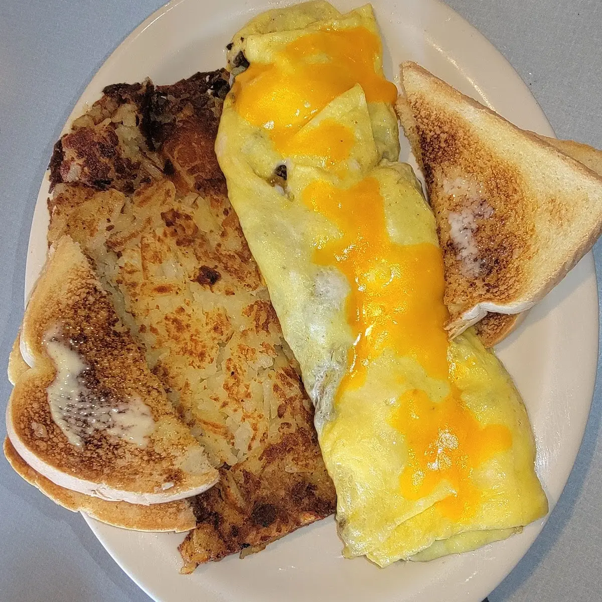 Cheddar Cheese Omelet