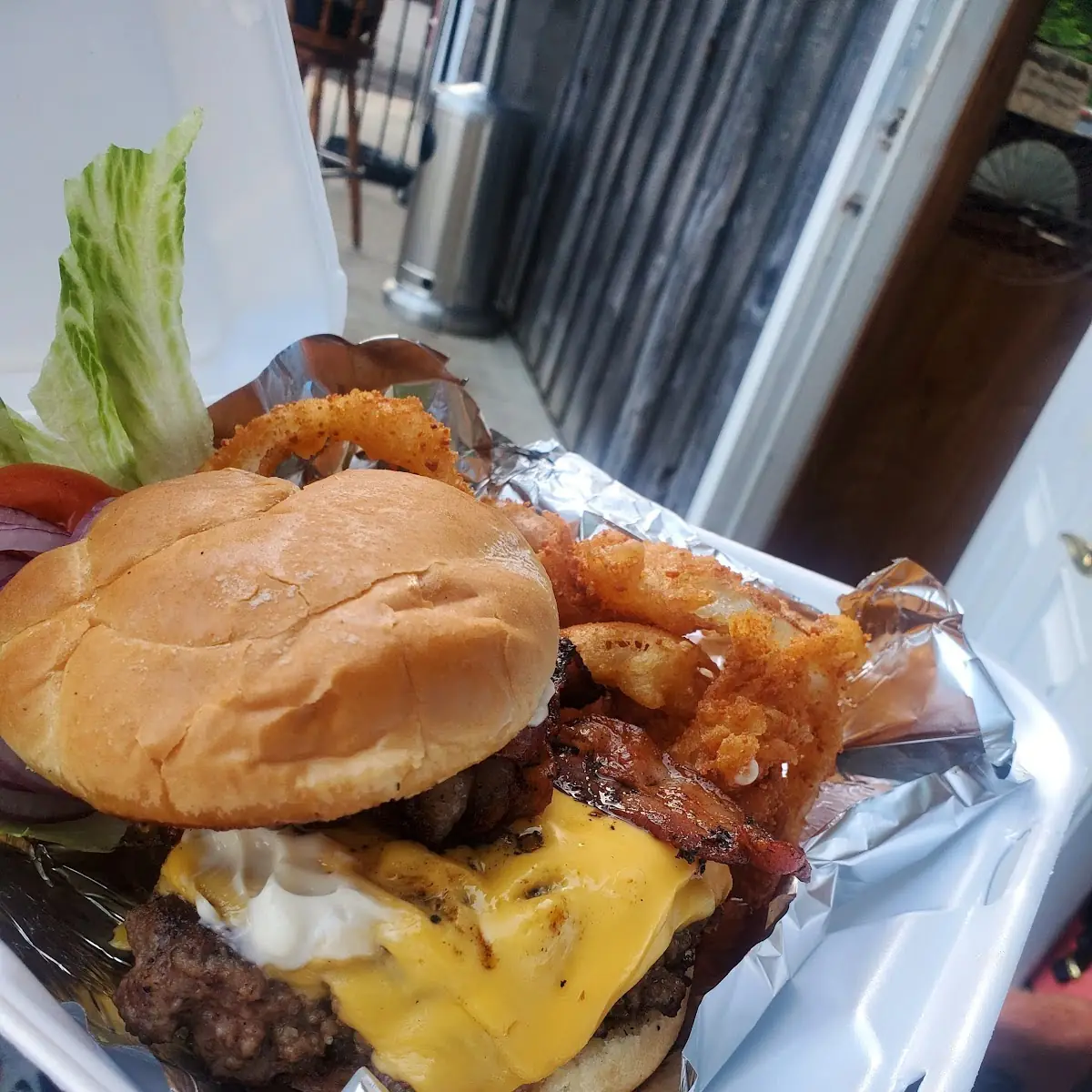 Jacked-Up Double Bacon Burger
