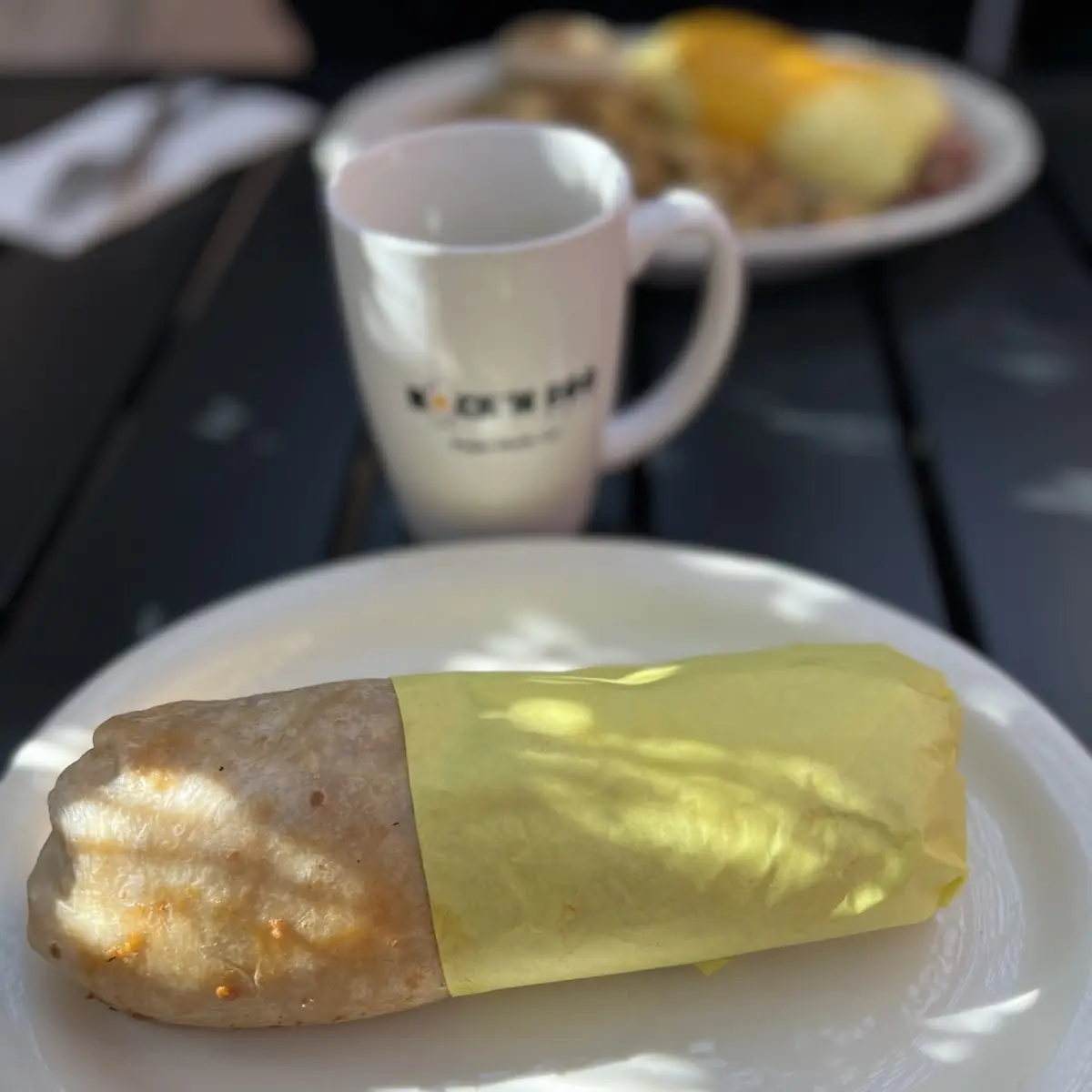 Barbacoa Breakfast Burrito